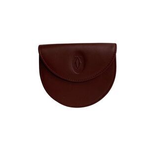 Cartier Mast Line Logo Leather Genuine
